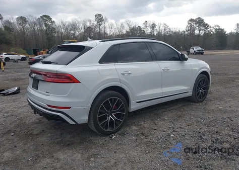 2020 Audi Q8 Premium Plus 55 Tfsi Quattro Tiptronic z USA, uszkodzony, nr VIN WA1EVBF13LD016459
